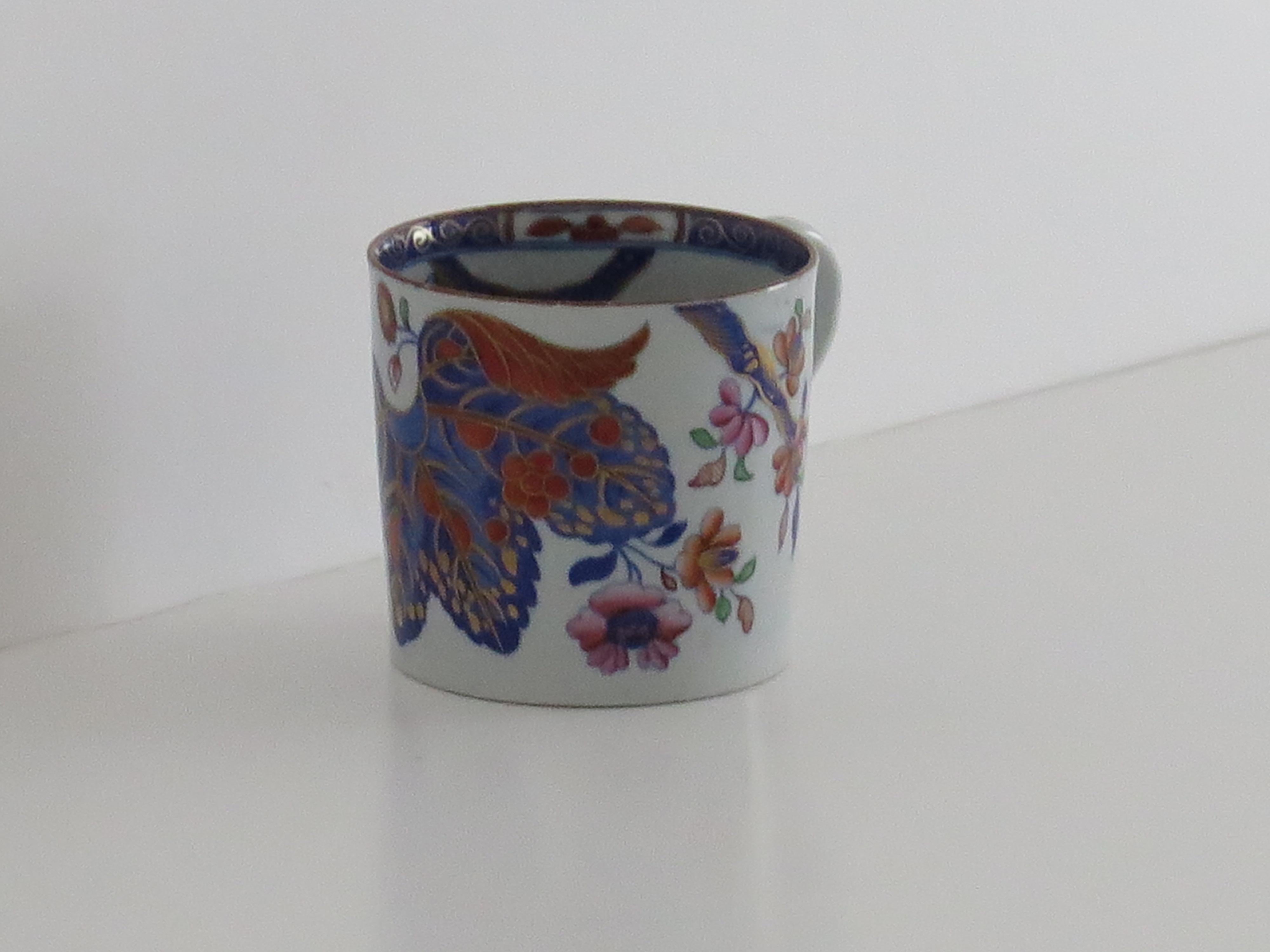 Chinoiseries Boîte à café géorgienne en A.Stone China (C.I.C.) Tobacco Leaf Pattern 2061, circa 1820 en vente