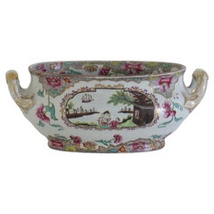 Used Georgian Spode Stone China Sauce Tureen in Ship Pattern 3067, circa 1810