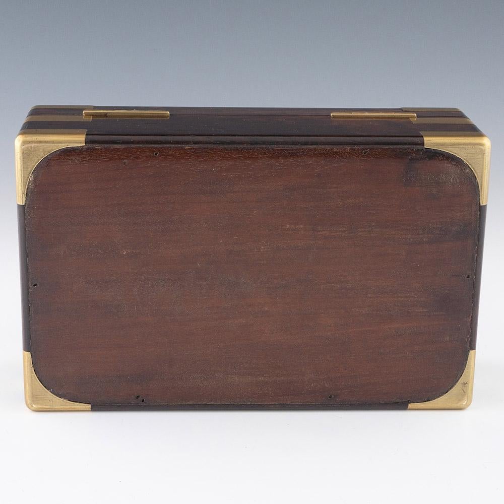Georgian Stationery Box by William Lund c1840 For Sale 2