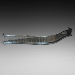 Georgian Steel Serpentine Fire Hearth Fender