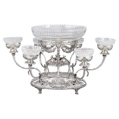 Antique Georgian Sterling Epergne by Joseph Preedy