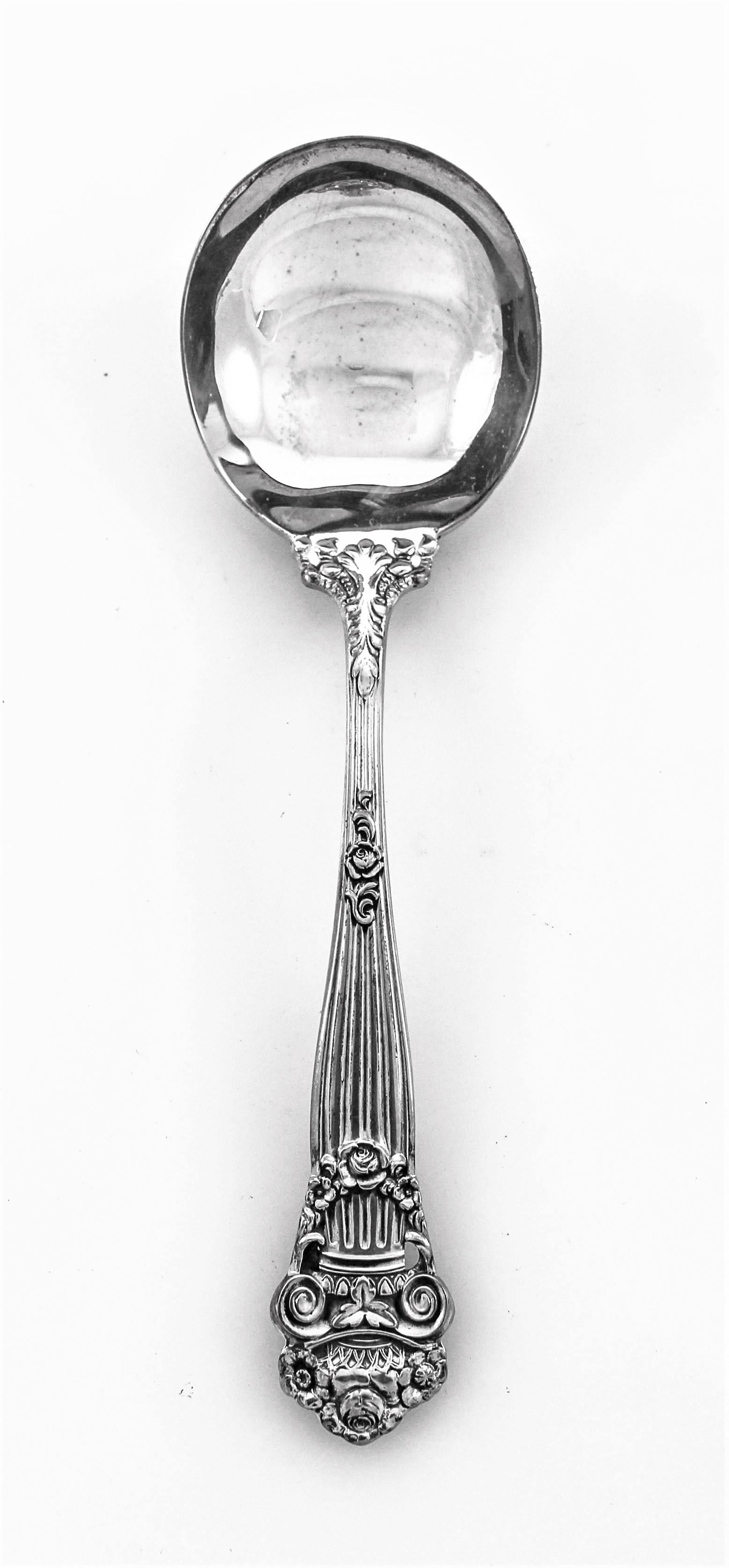 Georgian Sterling Flatware / Service for 12 '60 Pieces' In Excellent Condition For Sale In Brooklyn, NY