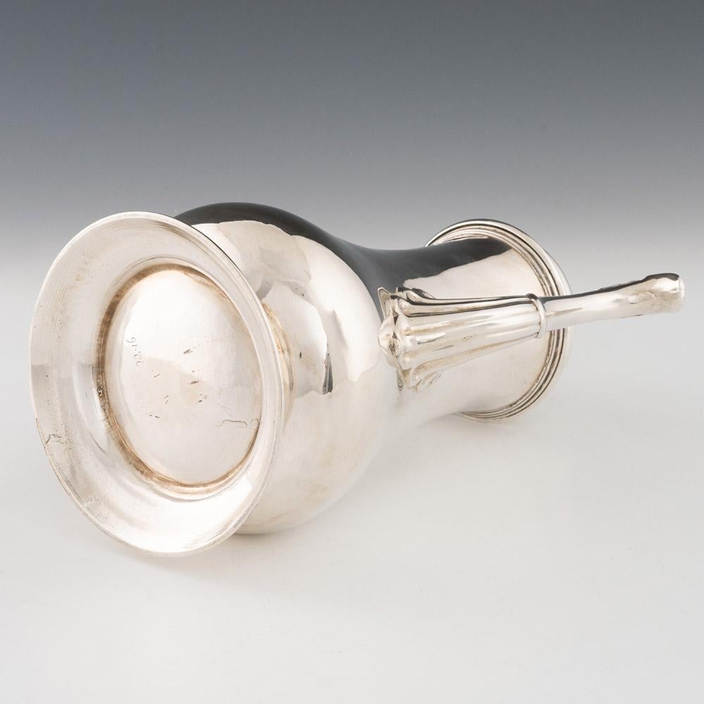 Georgianische Sterling Silber Kaffeekanne London 1769 im Angebot 1