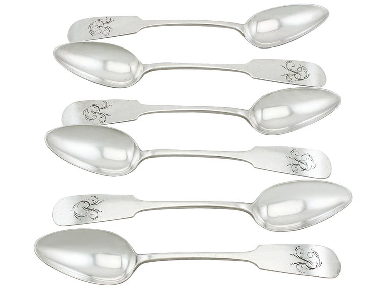 Sterling Silver Egg Cruet Set for Six Persons at 1stDibs