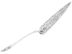 Georgianisches georgianisches Sterlingsilber-Fischschalen-Pudding-Trowel