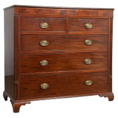 Antique Georgian Style 5 Drawer Chest
