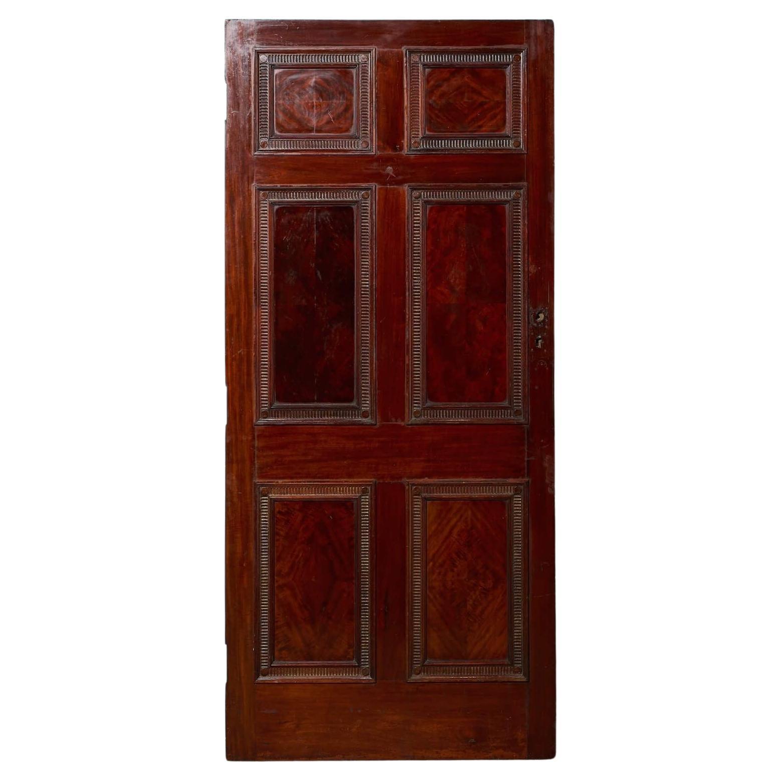 Georgian Style 6-panel Mahogany Internal Door