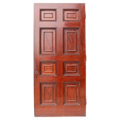 Georgian Style Antique Mahogany Door