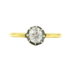 L'anello di fidanzamento con diamante solitario georgiano