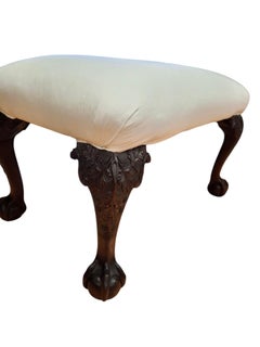 Georgian Style Ball & Claw Foot Bench