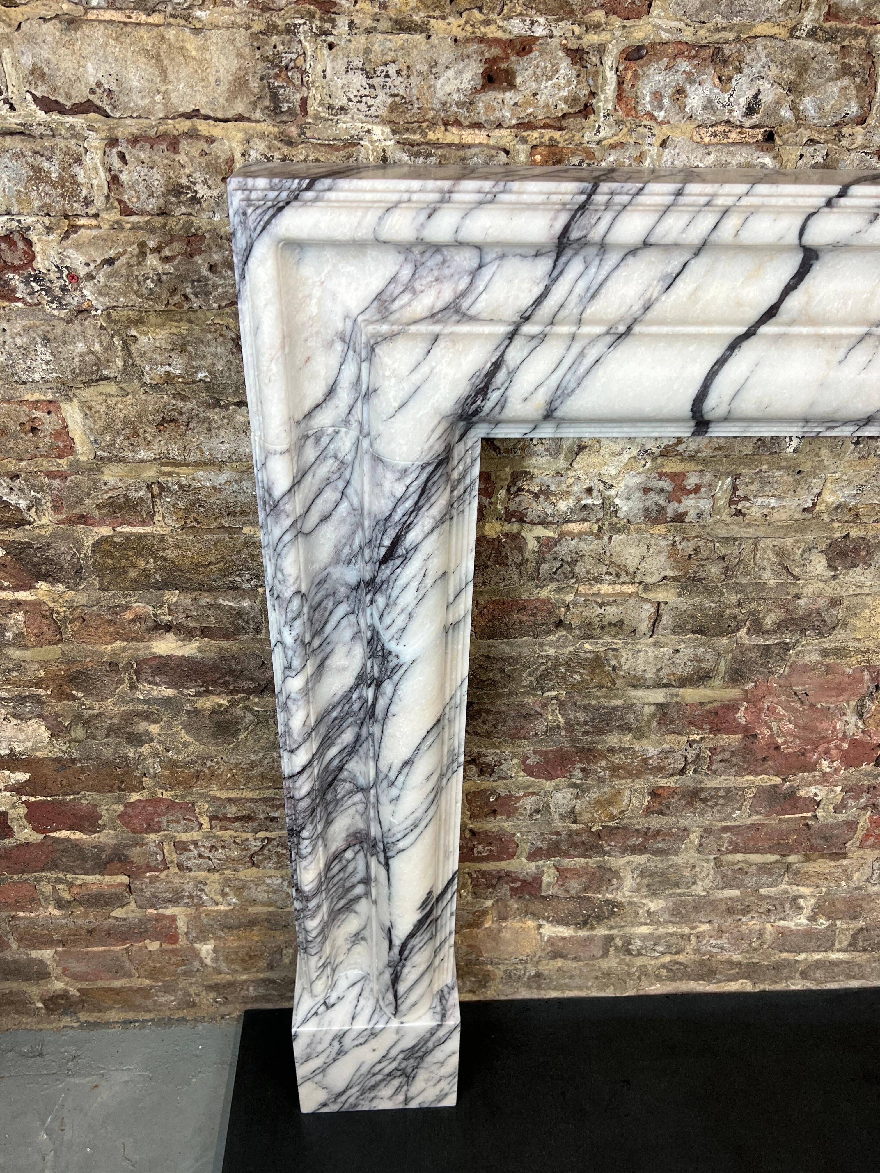 Georgian Style Bolection Marble Fireplace Mantlepiece 5
