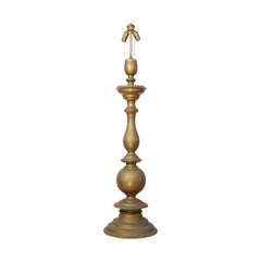 Georgian Style Brass Floor Lamp