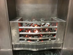 Grille de cheminée en fonte de style géorgien Insert de cheminée