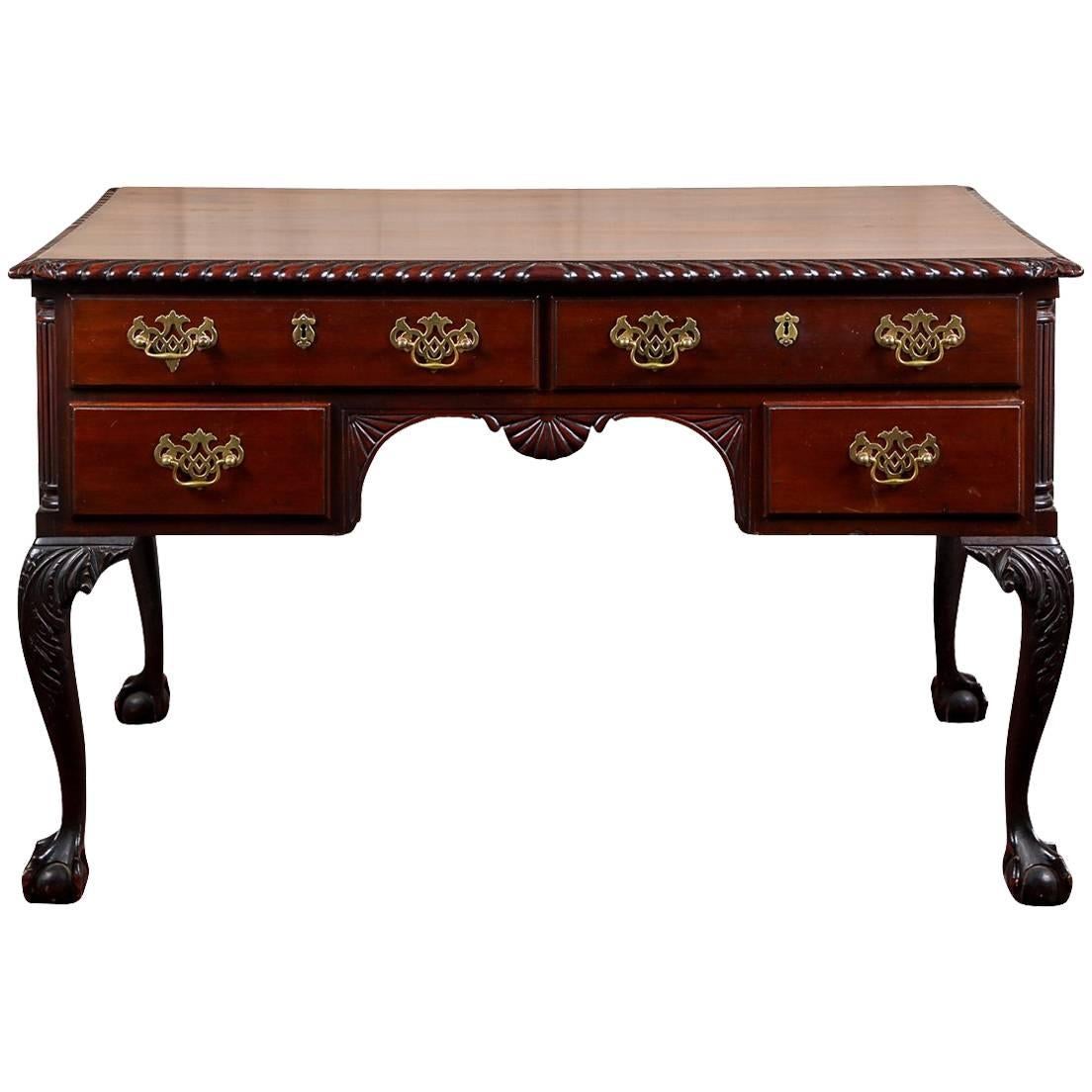 Georgian Style Centennial Mahogany Partners Desk
