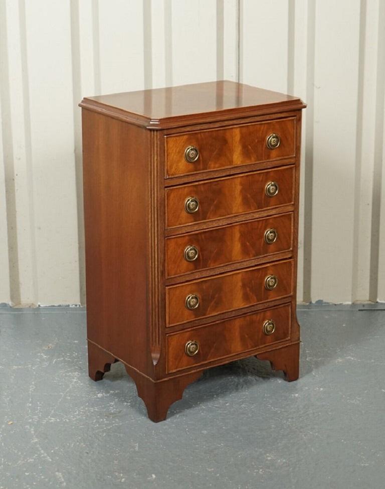Style Chest of Drawers with Lovely Brass Handles For Sale at 1stDibs