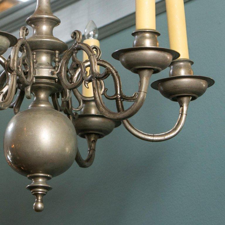 Plated Georgian Style Classic Chandelier