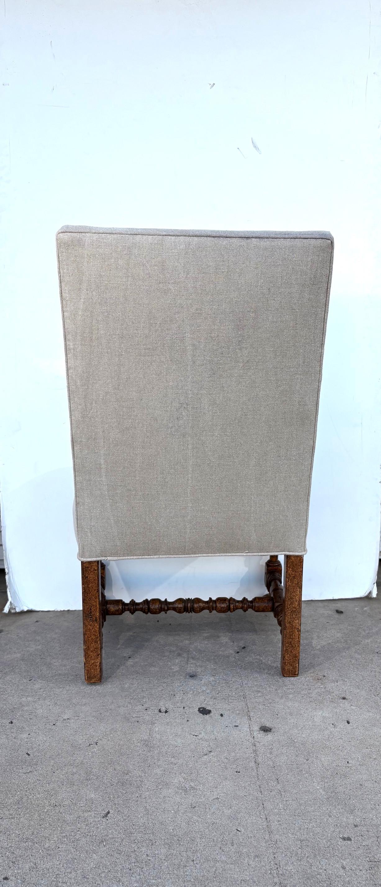 Mid-20th Century Georgian Style Dining Chairs Set Of 8 For Sale