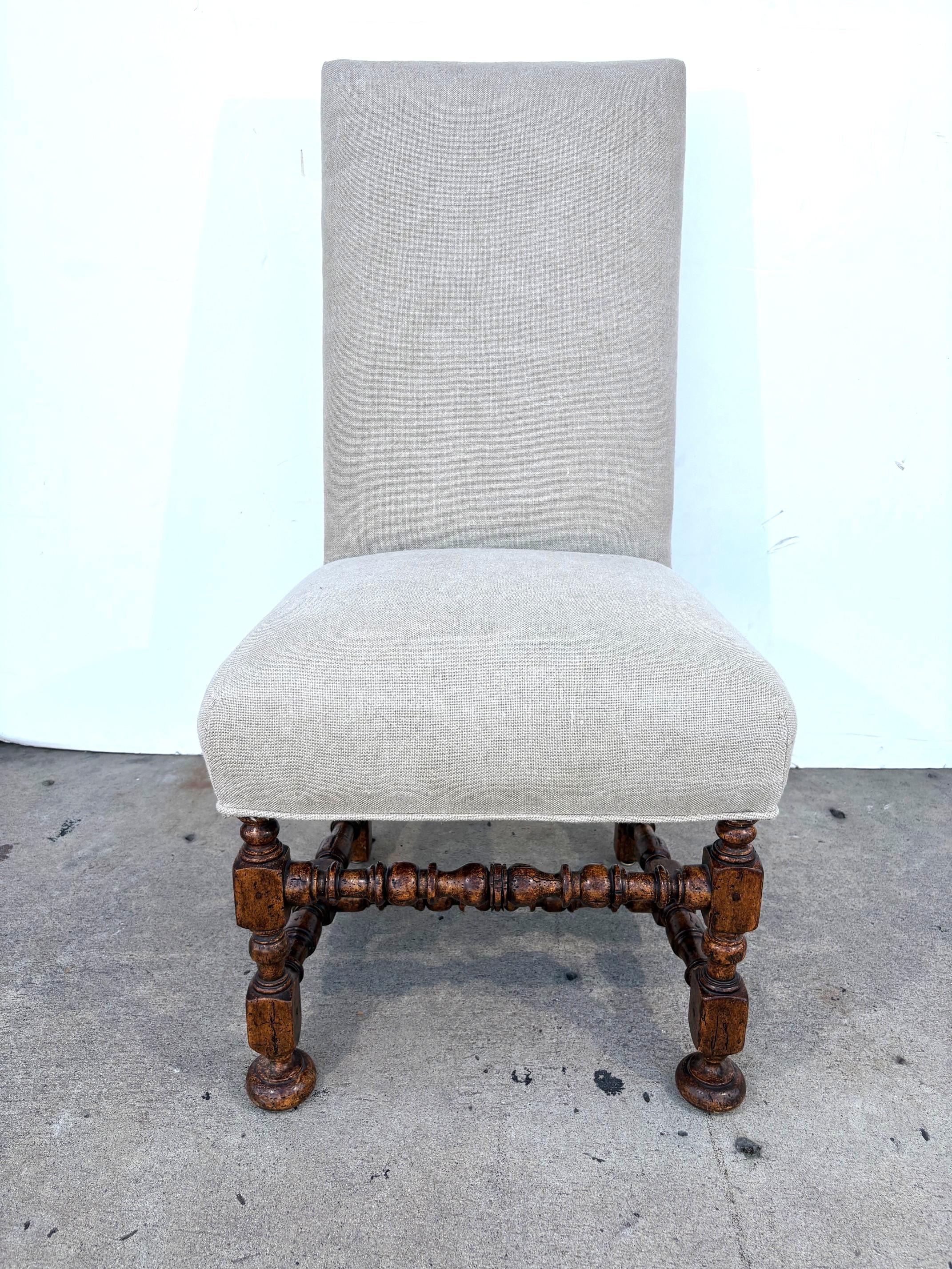 Georgian Style Dining Chairs Set Of 8 For Sale 1