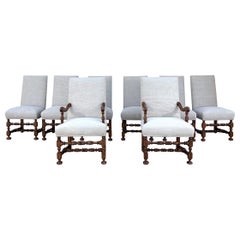 Georgian Style Dining Chairs Set Of 8