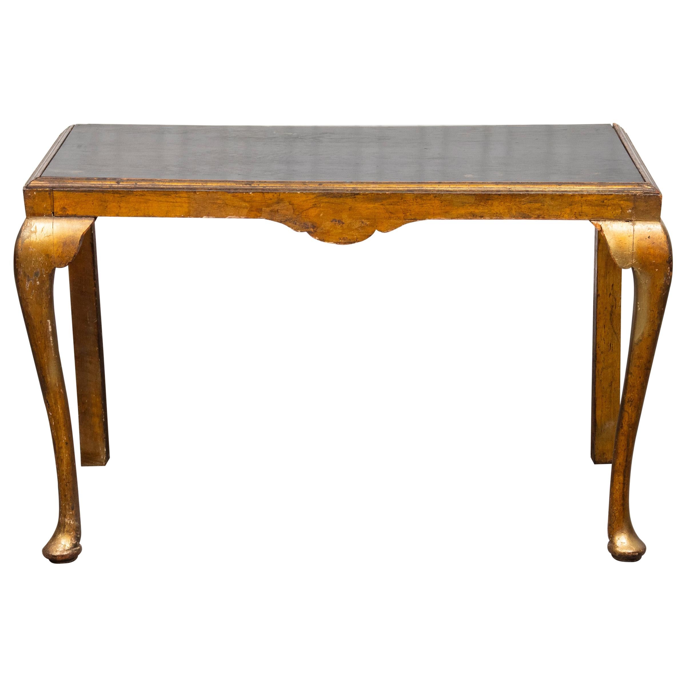 Georgian Style Giltwood Console Table For Sale