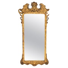 Antique Georgian Style Giltwood Mirror