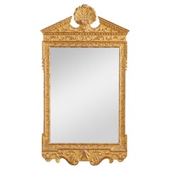 Georgian Style Giltwood Spiegel handgeschnitzt in massivem Holz