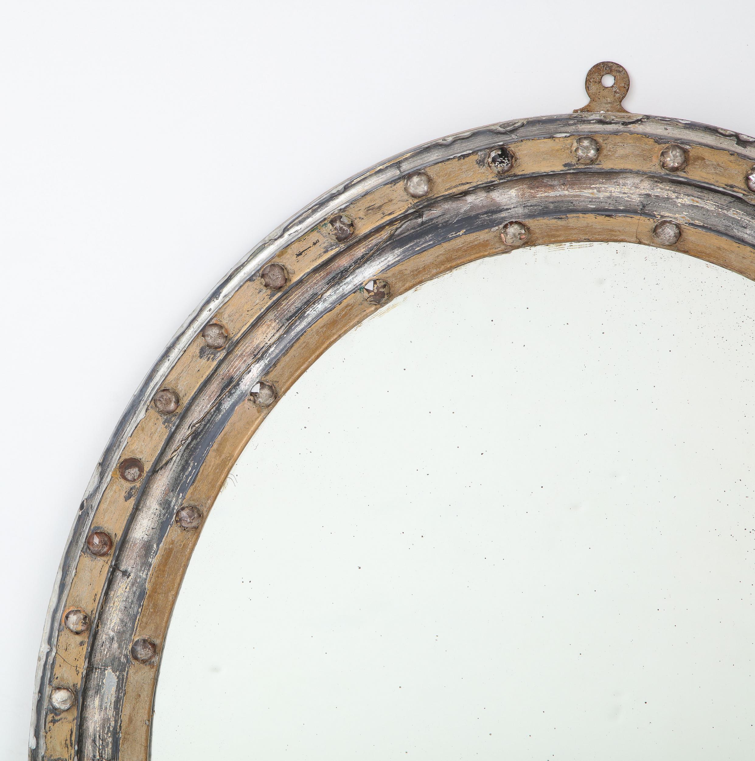 Early 19th Century Georgian Style Oval Mirror 1
