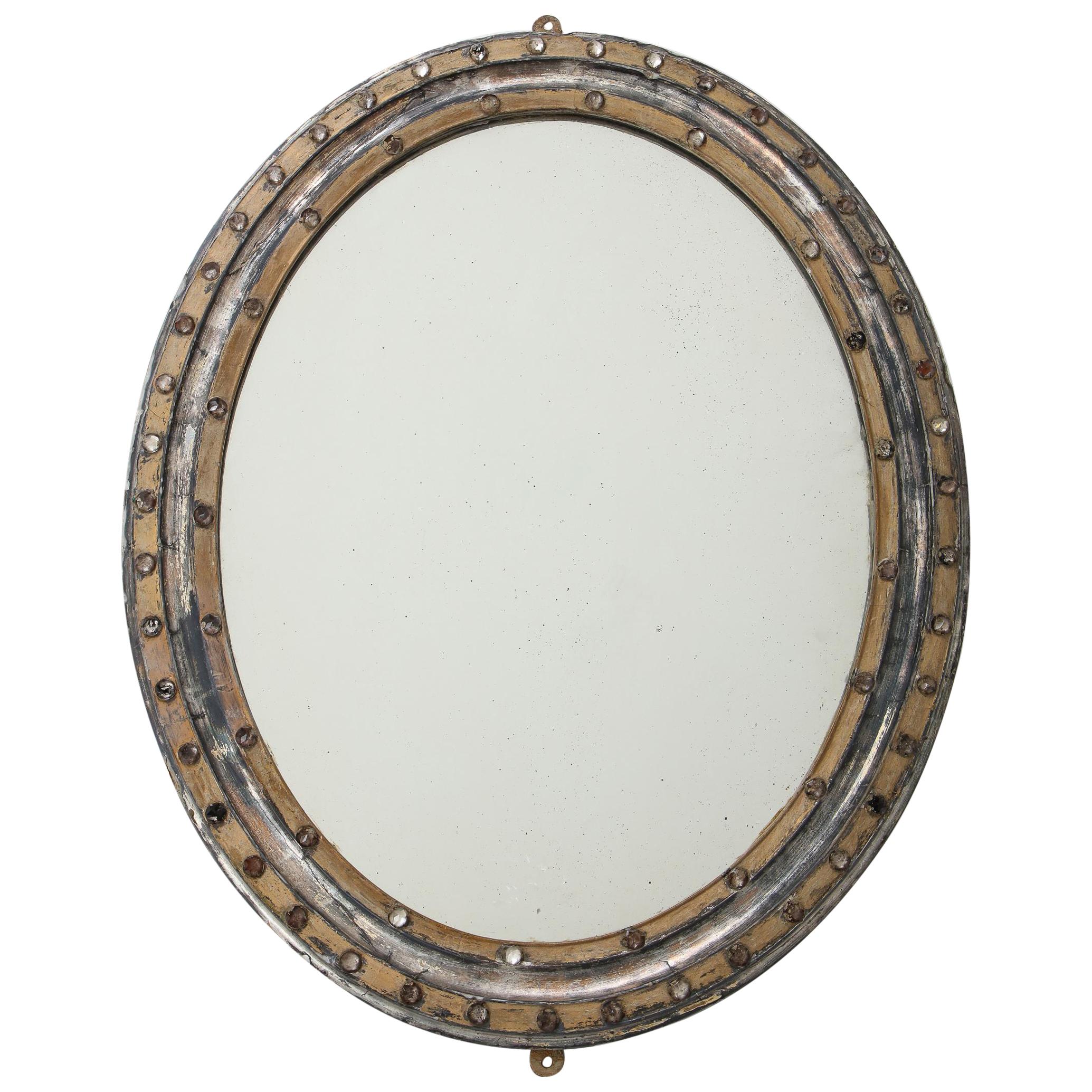 Early 19th Century Georgian Style Oval Mirror