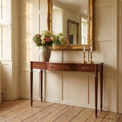 Georgian Style Mahogany Console Table