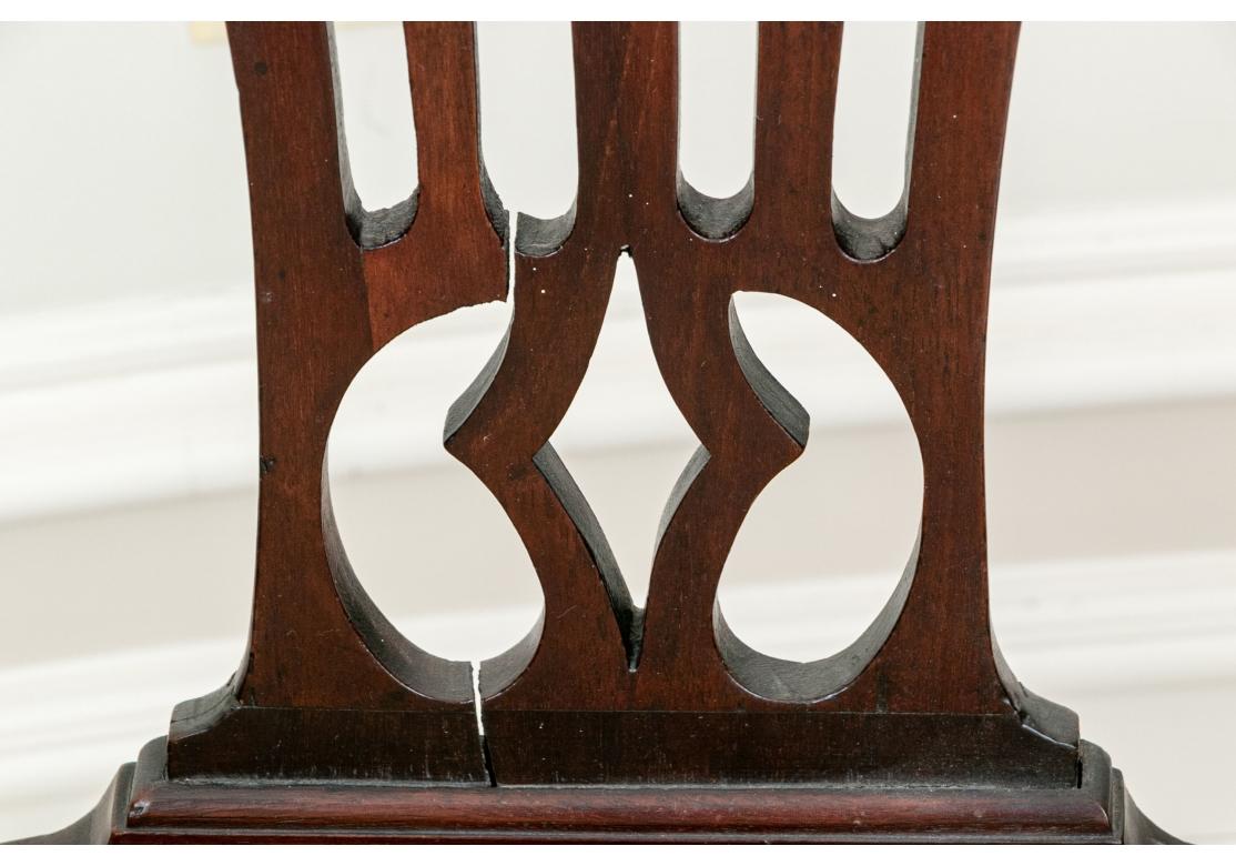 Georgian Style Mahogany Corner Chair For Sale 12