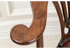 Georgian Style Mahogany Corner Chair
