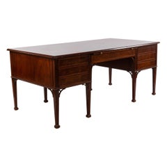 Georgian Style Mahogany Desk