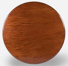 Georgian Style Mahogany Drum Table Attributed to Gillows, Circa 1890