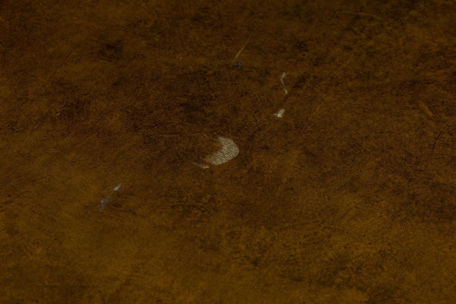 Georgian style mahogany kneehole desk im Angebot 1