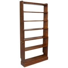 Georgian Style Mahogany Open Bookcase