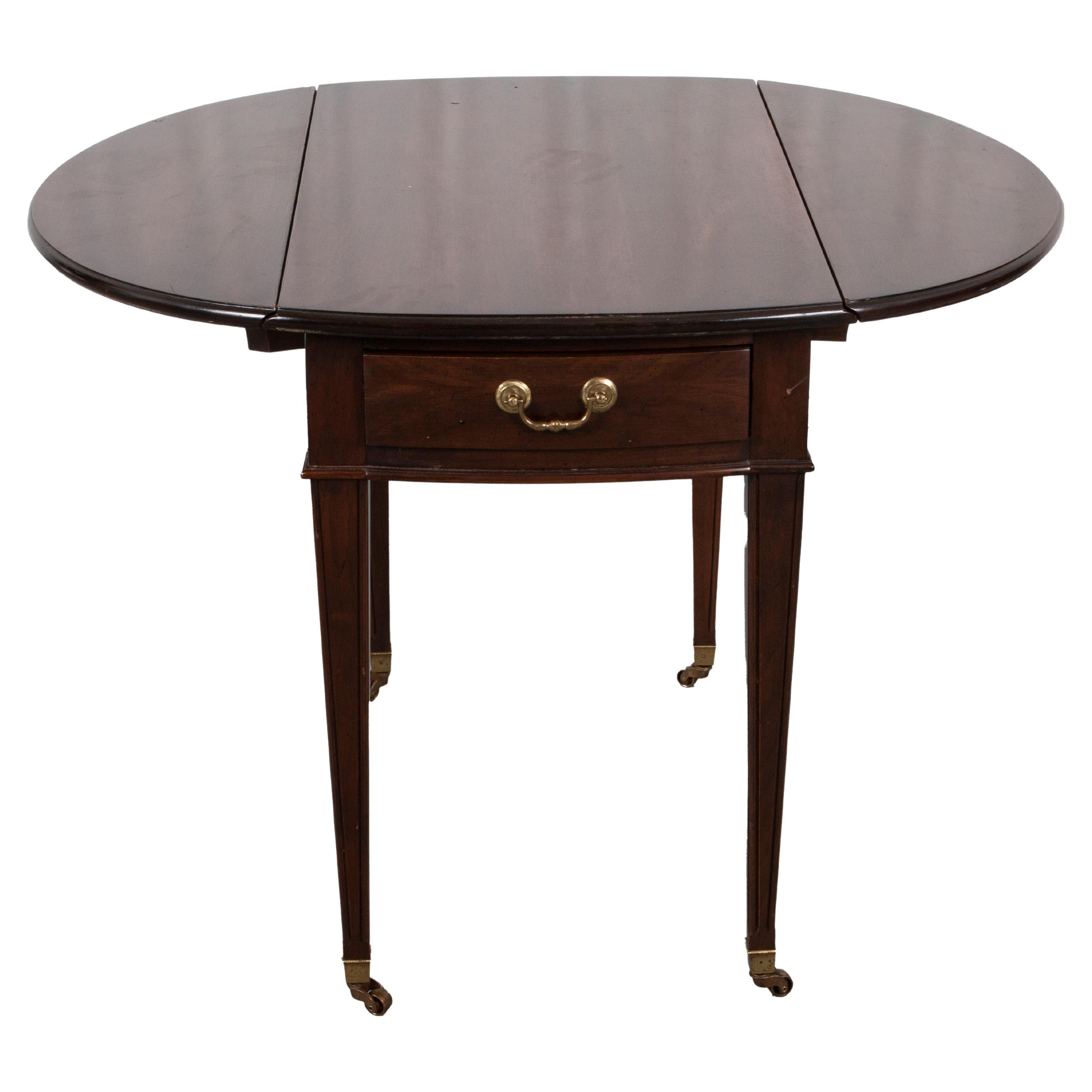 Georgian Style Mahogany Pembroke Table