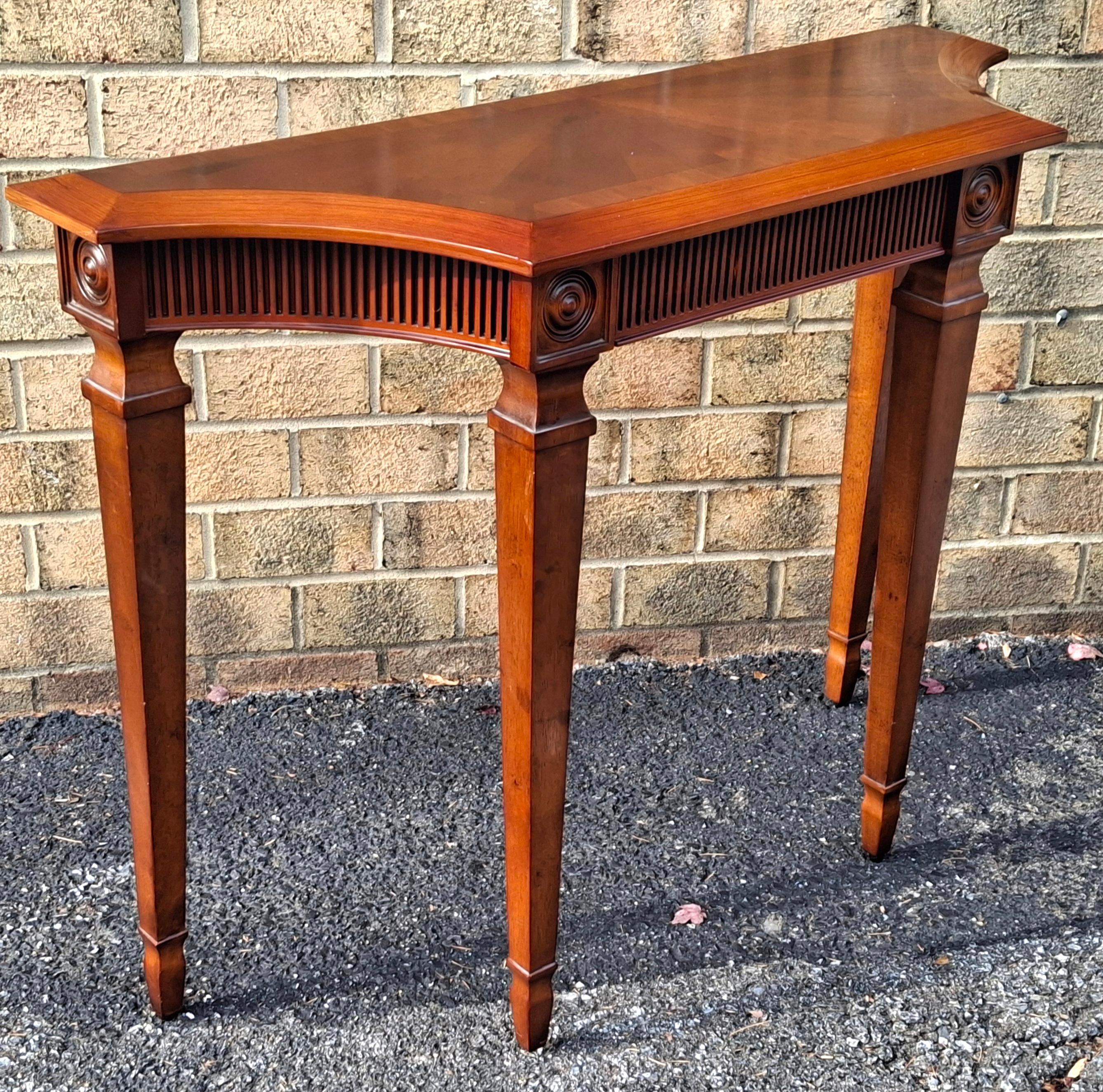 Console à un tiroir en acajou de style géorgien en vente 6