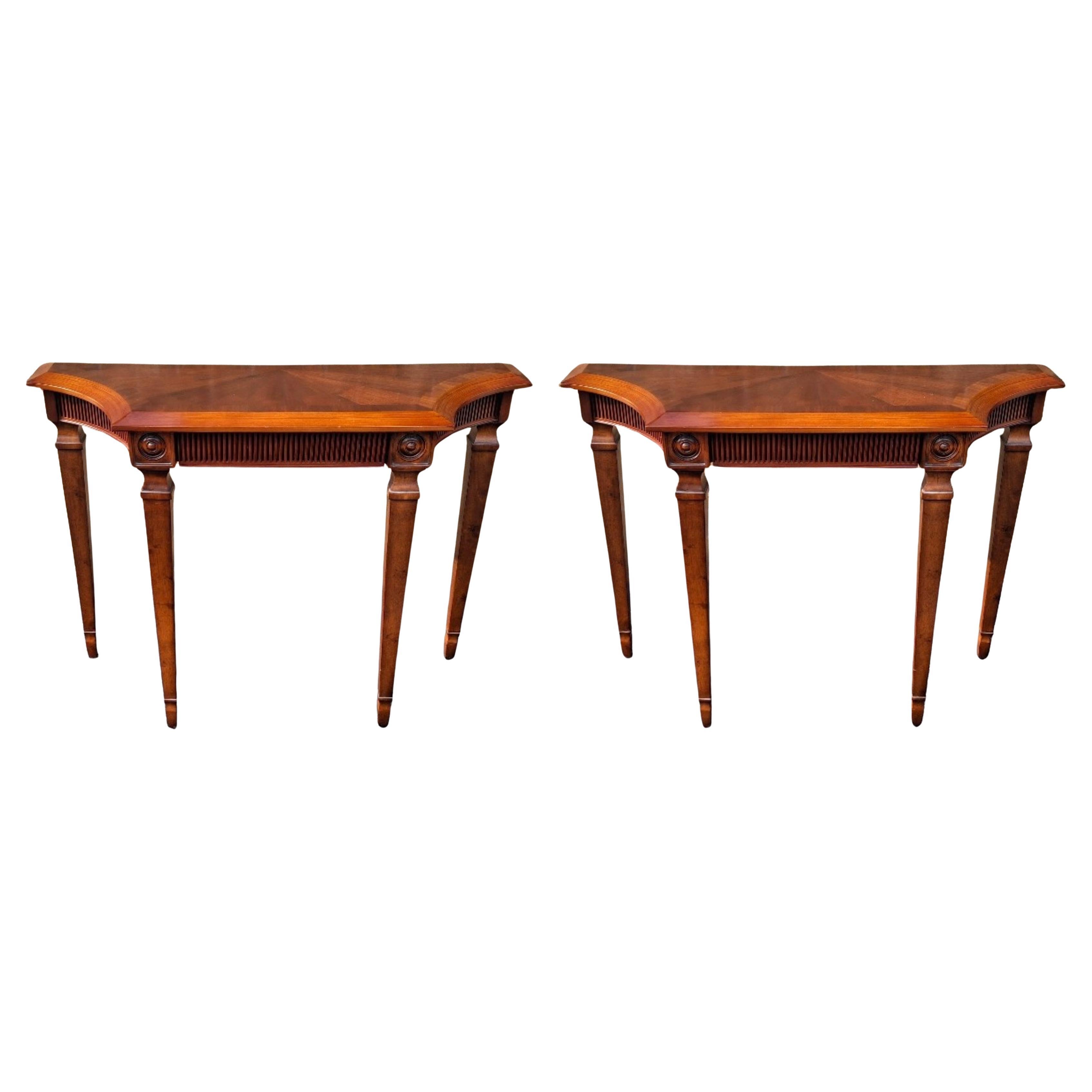 Console à un tiroir en acajou de style géorgien en très bon état. Dimensions : 43