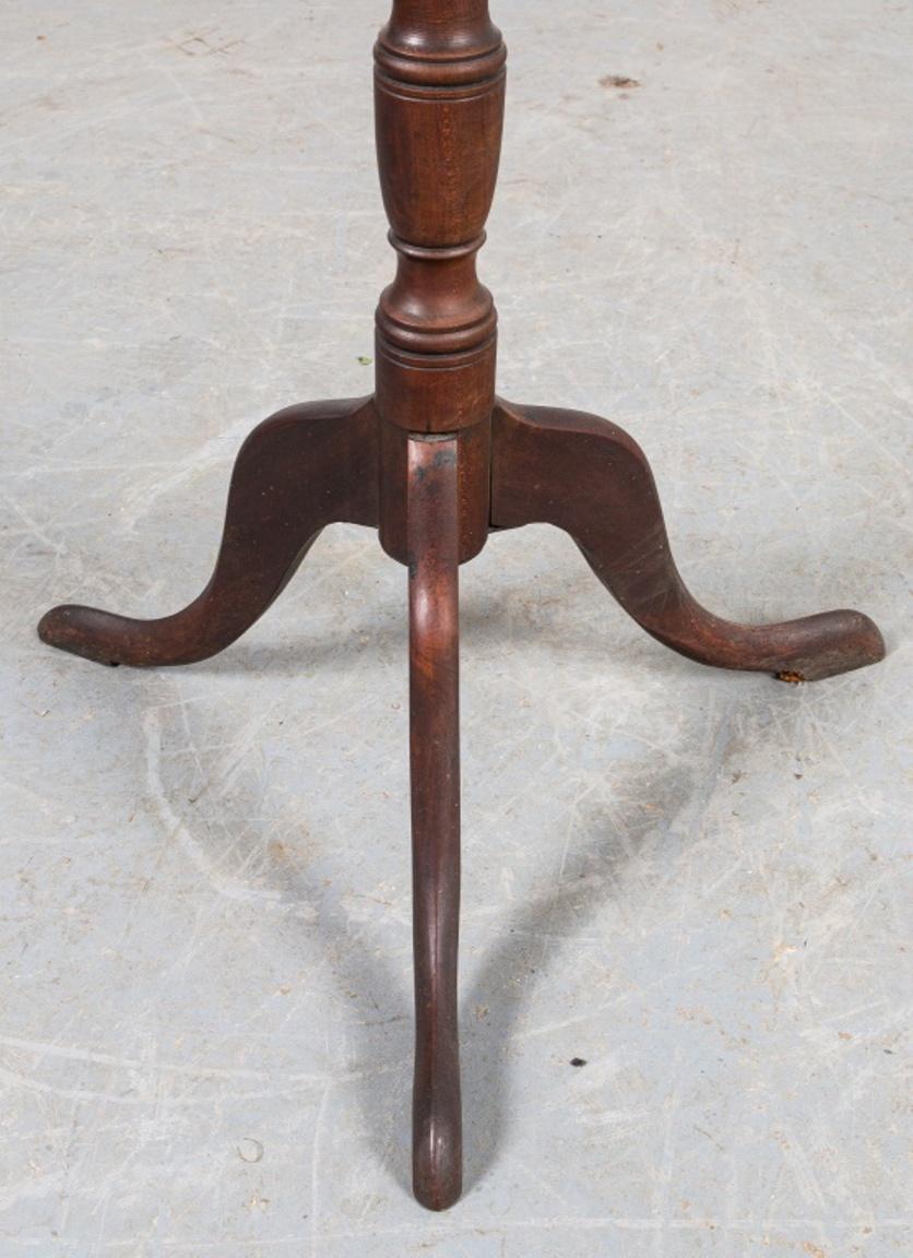 Georgian Style Mahogany Tilt Top Table 1