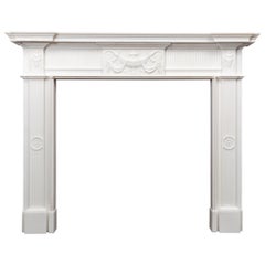 Used Georgian Style Marble Fireplace by Ryan & Smith