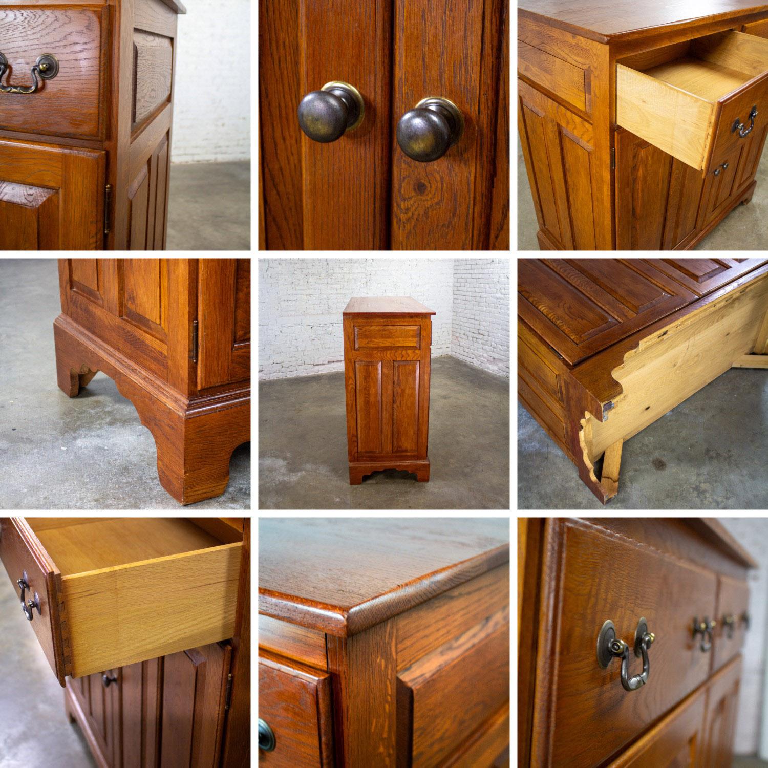 Aparador de roble estilo georgiano Chestnut Creek 100 Yr Anniversary Edition by Keller en venta 5