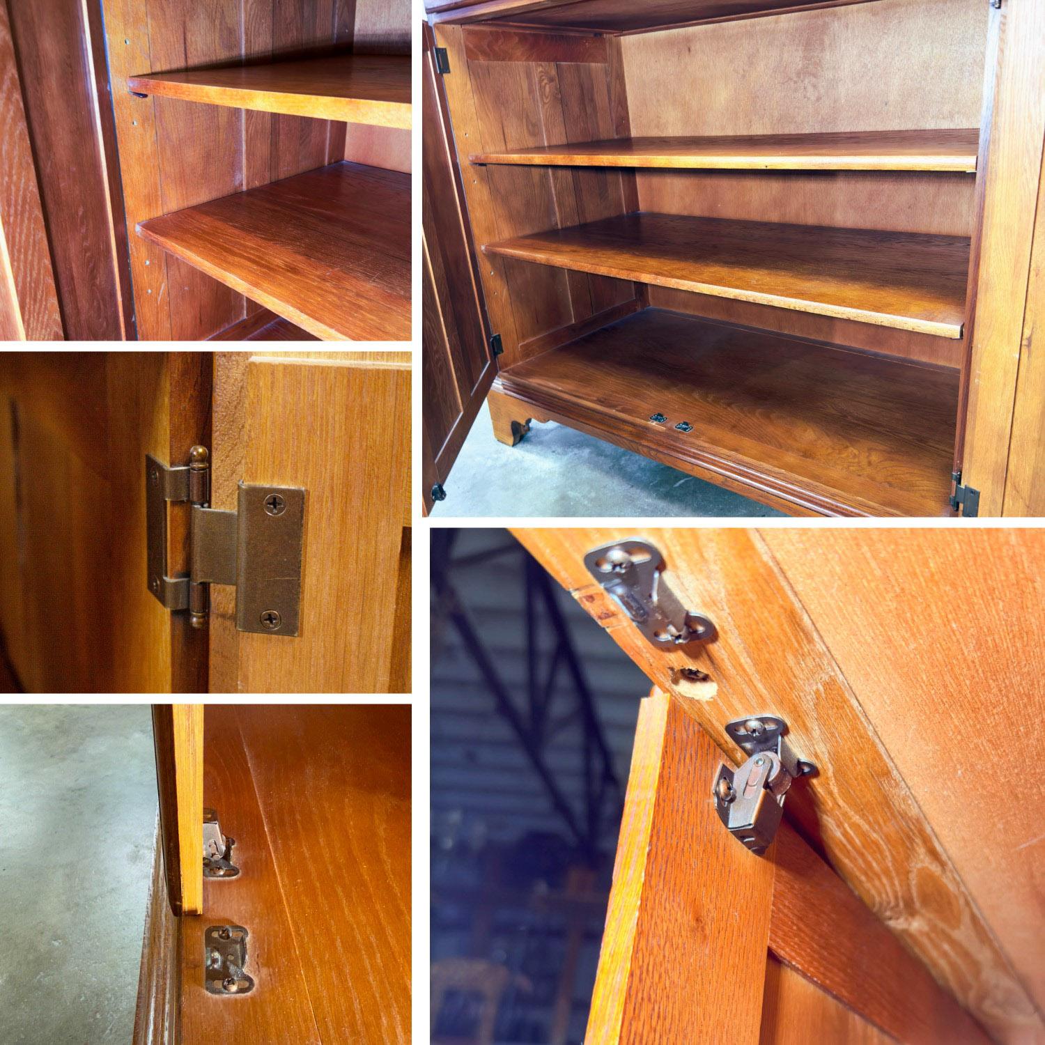 Aparador de roble estilo georgiano Chestnut Creek 100 Yr Anniversary Edition by Keller en venta 2