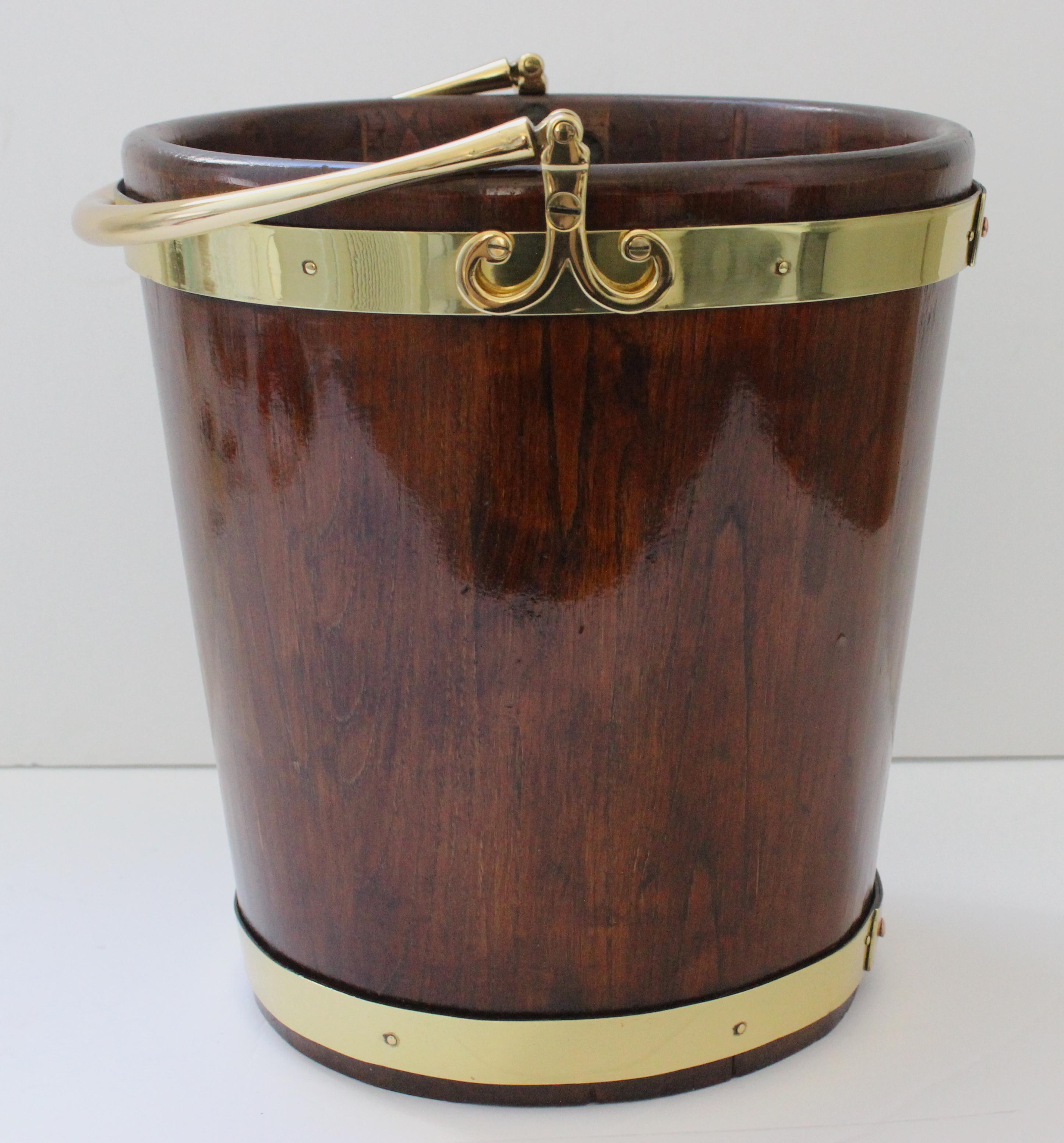 20th Century Georgian Style Peat Bucket by Valenti