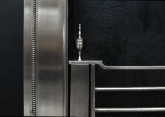 Georgian Style Polished Steel Register Grate