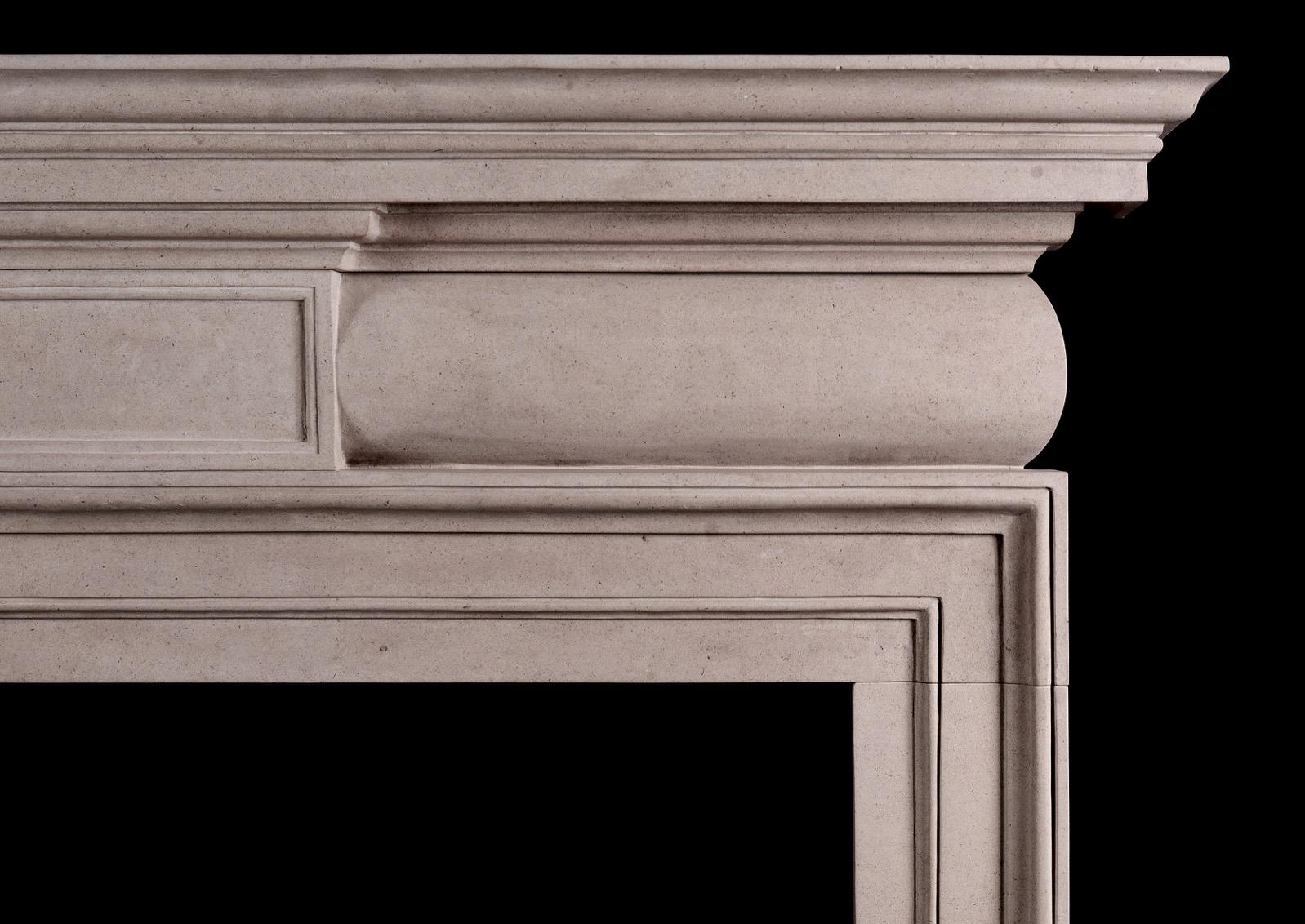 Georgian Style Portland Stone Chimneypiece Mantel For Sale At 1stDibs 