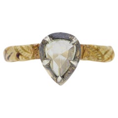 Georgian Style Rose Cut Diamond Ring