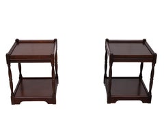Georgian style set Mahogany night stands sofa tables .England