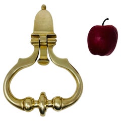 Georgian Style Solid Polished Brass Door Knocker 1940