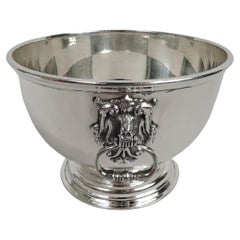 Georgian-Style Sterling Silver Footed Trophy Bowl