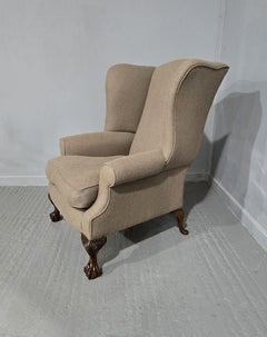 Georgian Style Wing Armchair